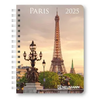 n neumannverlage Paris 2025 - Diary - Buchkalender - Taschenkalender - 16,5x21,6