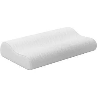 bonmedico Ergonomisches Kopfkissen Medium - Orthopädisches Nackenstützkissen - Nackenkissen für Seitenschläfer, Rückenschläfer - Memory Foam Kissen - Schlafkissen für Erwachsene - Wellness Geschenke