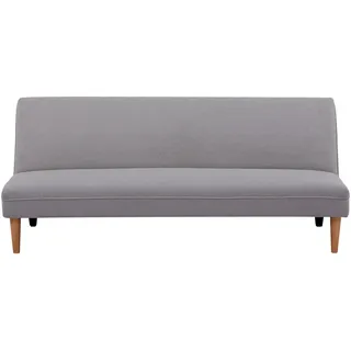 P & B Schlafsofa , Grau , Textil , Kiefer , vollmassiv, Sperrholz , 183x77x87 cm , Fsc , Liegefunktion , Wohnzimmer, Sofas & Couches, Schlafsofas, Klappsofas