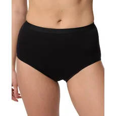 Nur Die Taillenslip aus GOTS Bio-Baumwolle Maxislip Highwaist Unterwäsche Unterhosen Basic Stetch Damen