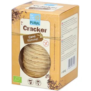 Pural Glutenfreier Bio-Kümmel-Cracker Futter 100 g