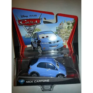 Disney Pixar CARS 2 Movie 1:55 Die Cast Car Nick Cartone # 46