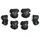 Skate Fp Gears Beschützer Black Silver M
