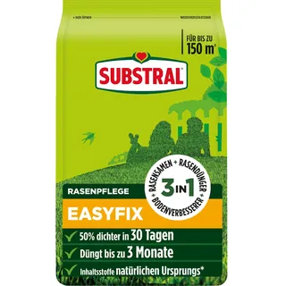 Substral EasyFix 7,5kg Rasensamen-Dünger-Kombi für 150m2 Bodenverbesserer