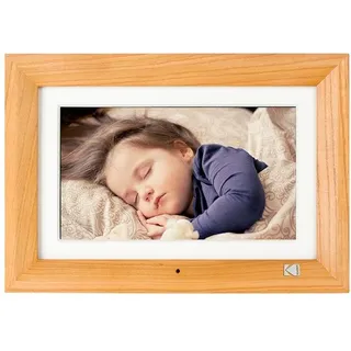 Kodak Hi Resolution 1024 x 600 10"" Digital Photo Frame - Burlywood, weiß, RDPF-1020W Burlywood