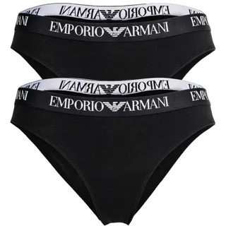 Emporio Armani Slip 2 St. Schwarz M