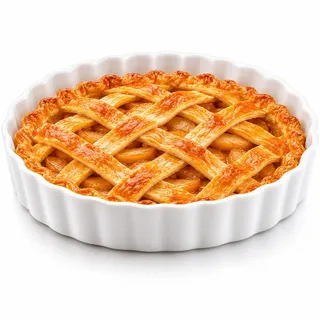 WakiHong Quicheformen Tarteform Keramik Wellenrand Rund obstkuchenform 18cm