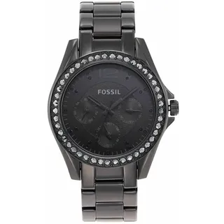 Fossil Riley Quarz Edelstahl 38 mm ES4480