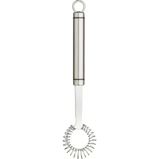 Kitchen Craft Professional Mini-Spiralbesen Edelstahl ovaler Griff