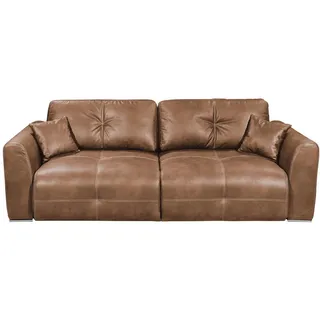 ed-lifestyle Schlafsofa Polyester 3-Sitzer Braun