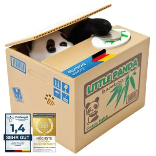 Elektronische Spardose Pandabär Itazura Little Panda Elektrische Spardose Sparbüchse