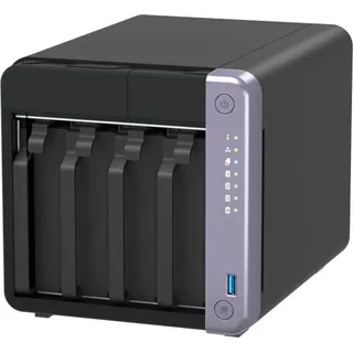 QNAP TS-432X-4G Leergehäuse Schwarz