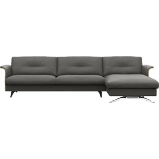 flexlux »Glow Designsofa, bequem und komfortabel durch hochwertigen Sitzaufbau« L-Form, Modernes skandinavisches Design,