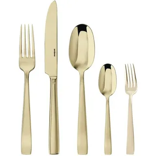 Sambonet Besteckset 30-tlg. Flat Mirror Champagner - Beige
