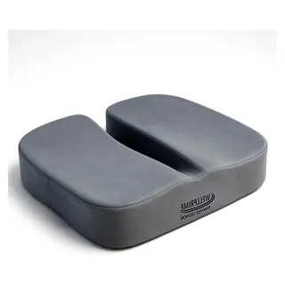 Wellprime Schmerzfreies Kissen, ergonomisches Kissen, reduziert Druck auf das Steißbein, geeignet für Prostatabeschwerden, Hämorrhoiden oder Hernien, zusätzlicher Komfort, Büro, LKW, Auto, Zuhause