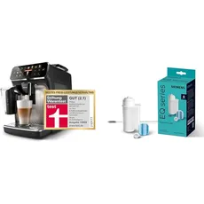 Philips Series 5400 Kaffeevollautomat & Siemens Pflegeset für Kaffeevollautomaten TZ80004A