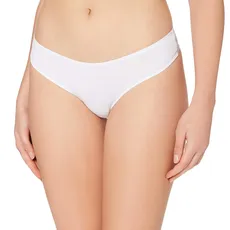 Triumph Damen Lovely Micro Brazilian String Briefs, WEISS, XS