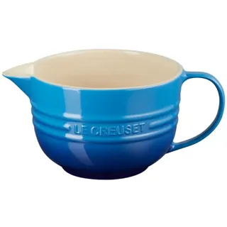 Le Creuset Steingut-Mischkanne, 2 Liter, Azure Blue, 70106202200002