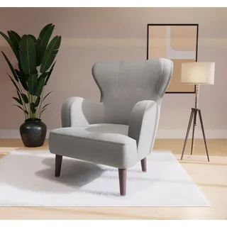 Home Affaire Sessel »SICILIA« moderner Ohrensessel, grau