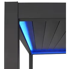 Bild von Pergola Mirador Deluxe Anthrazit m.LED ca. 400x300 cm