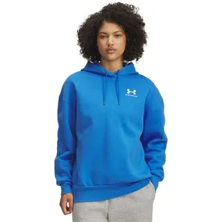 Under Armour Fleece Hoodie Blau/Weiß L