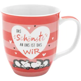 Sheepworld Tasse mit Motiv "Das Schönste" | Tasse mit Spruch, Kaffeetasse, Porzellan, 40 cl | Geschenk Freunde, Valentinstag | 73787