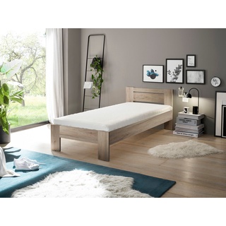 SchlafKONTOR Futonbett »Cannes«, braun