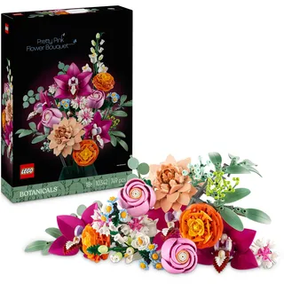 LEGO Botanicals Schöner Rosafarbener Blumenstrauß 10342