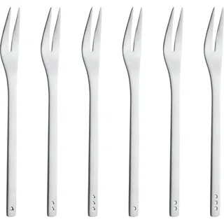 Puresigns Cocktailgabeln ONE Extra mattiert 6 Stück