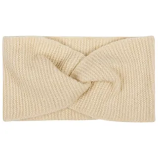 Stylebreaker Feinstrick Stirnband Twist Knoten Beige