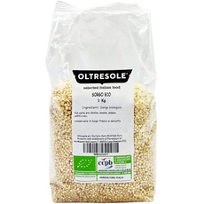 Oltresole - Bio-Quinoa-Mehl Glutenfrei 1 Kg - Für alle Verbraucher geeignet, GMO-frei, ideal für Zöliakiebetroffene