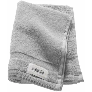 Cuddly Gästehandtuch 30 x 50 cm grau