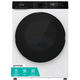 Gorenje WD2PA854ADW, DE Waschtrockner, Connect Life, 16 Programme, 8 KG, 54 Liter, 1400 U, min, AirDry, Inverter PowerDrive Motor, SterilTub, AllergySteam, PowerJetwash, StopAddGo, Wash&Dry 60', A-30%