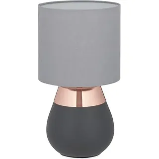 Nachttischleuchte mit Touchfunktion, oval