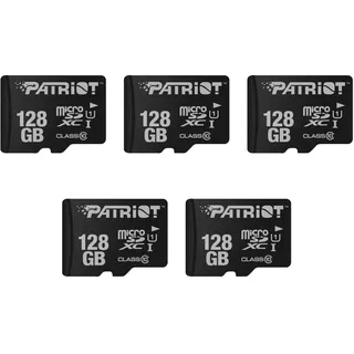 LX Series Micro SD Flash Speicherkarte 128GB - Packung mit 5 Stück