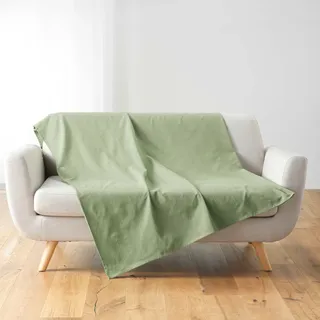 Douceur d'intérieur Kuscheldecke (220 x 240 cm) Lucile Salbei Polycotton