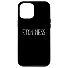 Hülle für iPhone 12 Pro Max Eton Mess Food Design für Männer, Frauen, Kinder, lustiges Eton Mess