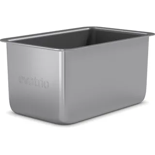 Eva-Trio | Professionell Schwarzbrotform 2,0 l keramischer Slip-Let®-Antihaftbeschichtung | strapazierfähigen keramischen Slip-Let®-Antihaftbeschichtung (völlig fluoridfrei) Versehen | Grau