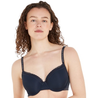 Tommy Hilfiger DEMI-BRA Demi-Plunge-BHs Damen, Blau (Desert Sky), 32A