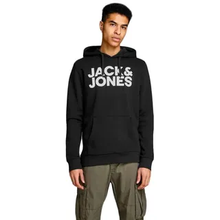 Jack & Jones Corp Logo Kapuzenpullover - Black - XL