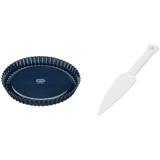 Dr. Oetker Obstkuchenform 28 cm Back-Liebe Emaille & Kuchenlöser, einfaches und schnelles Lösen