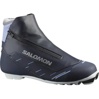 Salomon Langlaufskischuhe Damen Ebony/Kentucky Blue 25,0