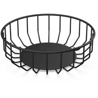 Zack Brotkorb Abasso Ø 23,5 cm Edelstahl Schwarz