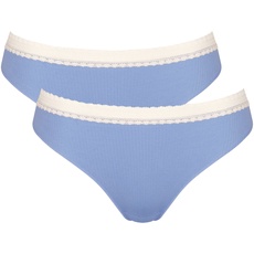 sloggi Damen GO Ribbed Tai C2P, RIVIERA, M