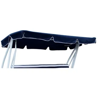 DEGAMO Dachplane für Hollywoodschaukel MIAMI 228x120cm, dunkelblau
