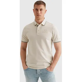 PME LEGEND Poloshirt "Short sleeve polo stretch pique" Regular fit, Kurzarm, casual Stil, egret
