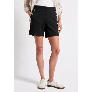 STREET ONE Damen, A379206 Bermudas/Shorts, schwarz, 46
