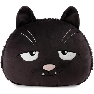 NICI Kissen Katze 35x28cm - Weiches Plüsch-Dekokissen, liebevolle Wohnaccessoire für Kinderzimmer, Sofa & Bett, süße Geschenkidee für Kinder & Fans | 63269