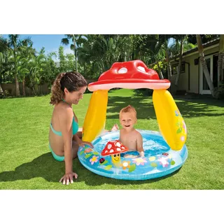 Schwimmbad Intex 57114 Baby Pilz Tonda Spiel Aufblasbar Rotunde CM