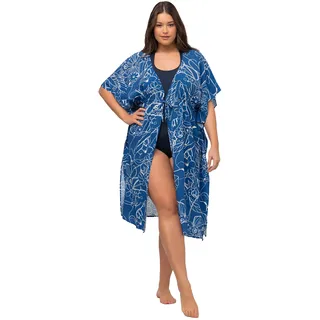 Ulla Popken Damen Kaftan, Tucan Kleid, royal, 50-56